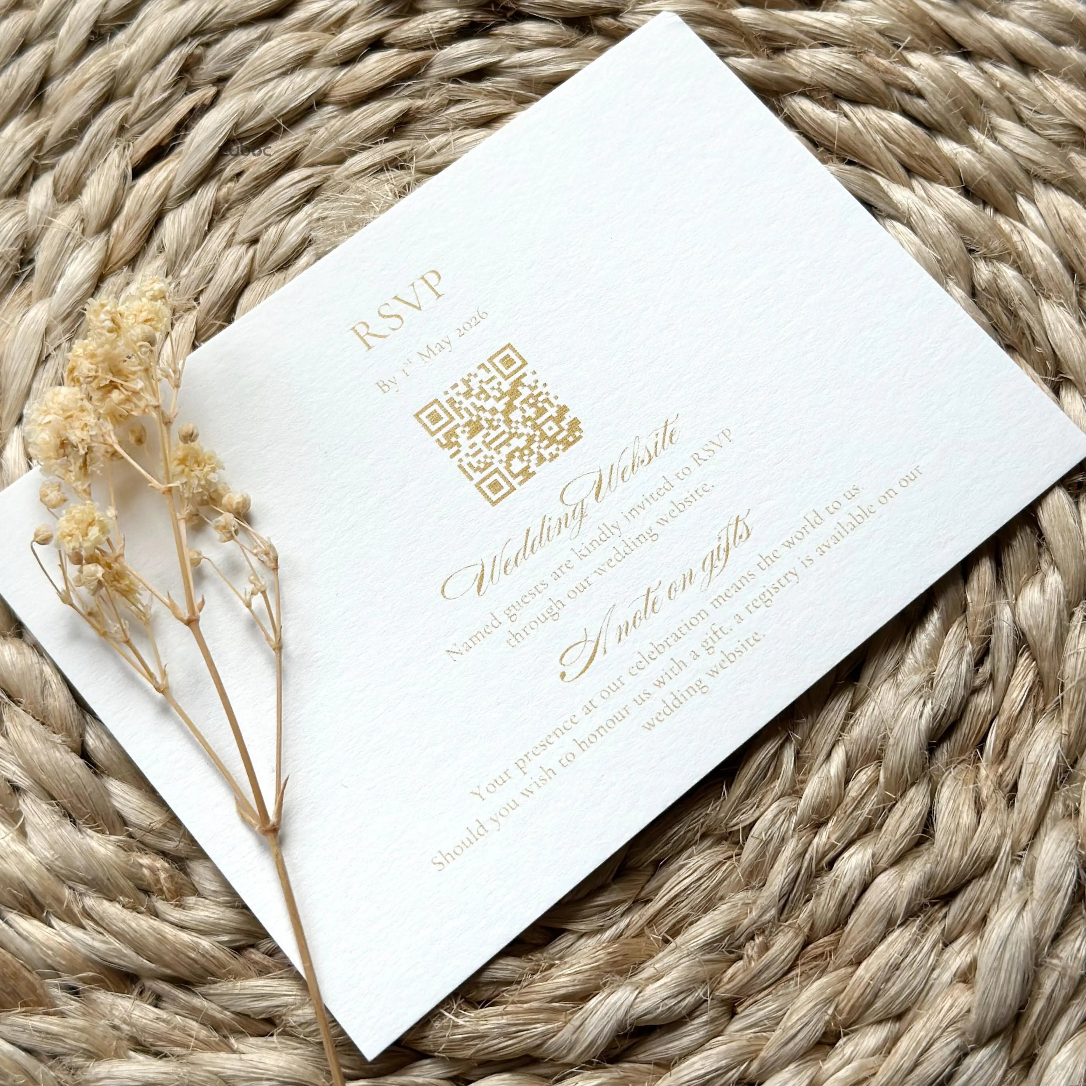 Ever & Ever Wedding Invitation suits (Set of 50)