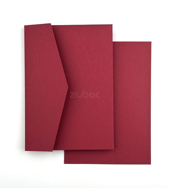 Chocolate brown invitation envelope C5 for DIY projects