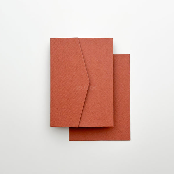 Chocolate Brown Invitation Envelope C5 for scrapbooking