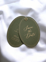 Olive Heirloom Wedding Invitation (Set of 50)