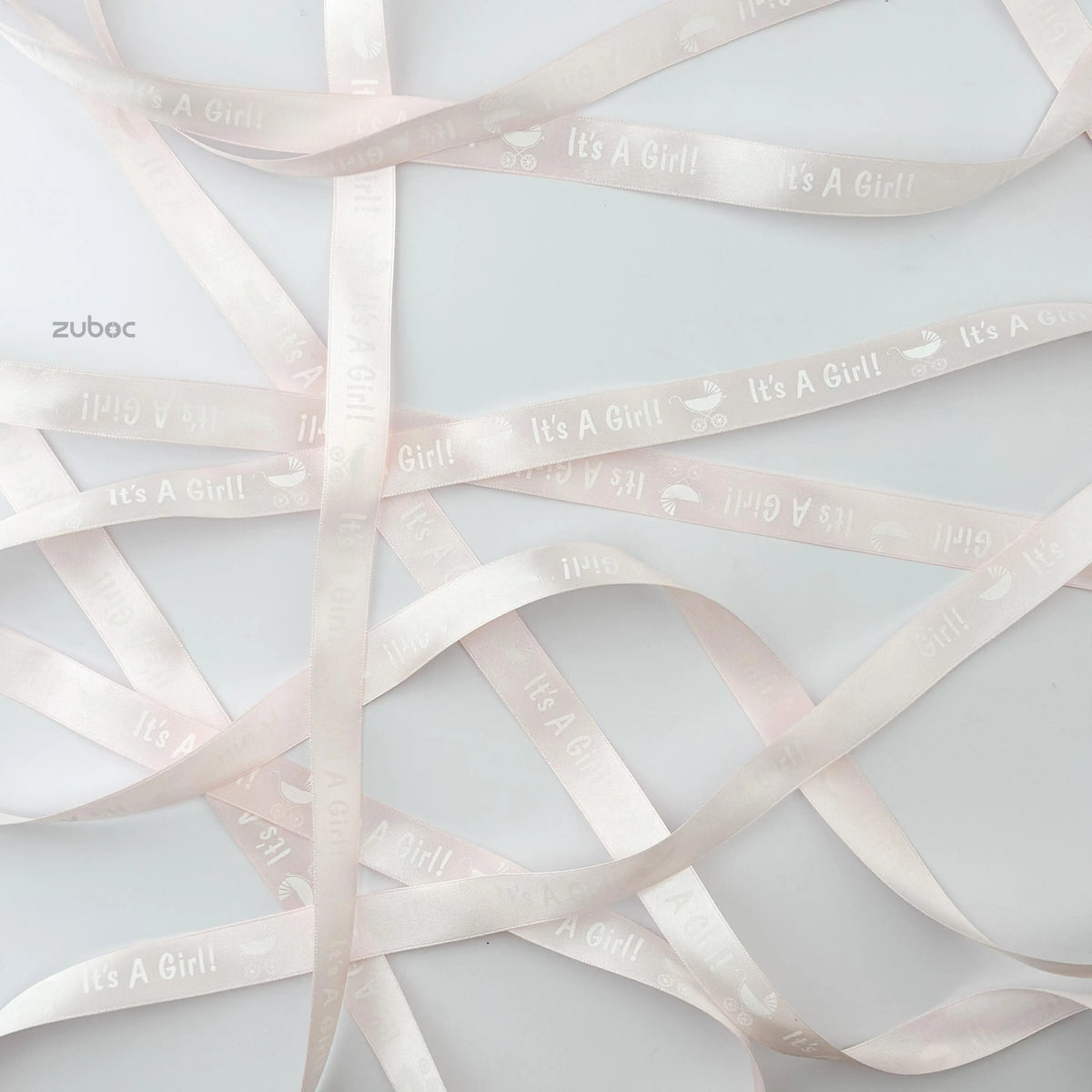 It's a Girl Satin Ribbon (45mtr)