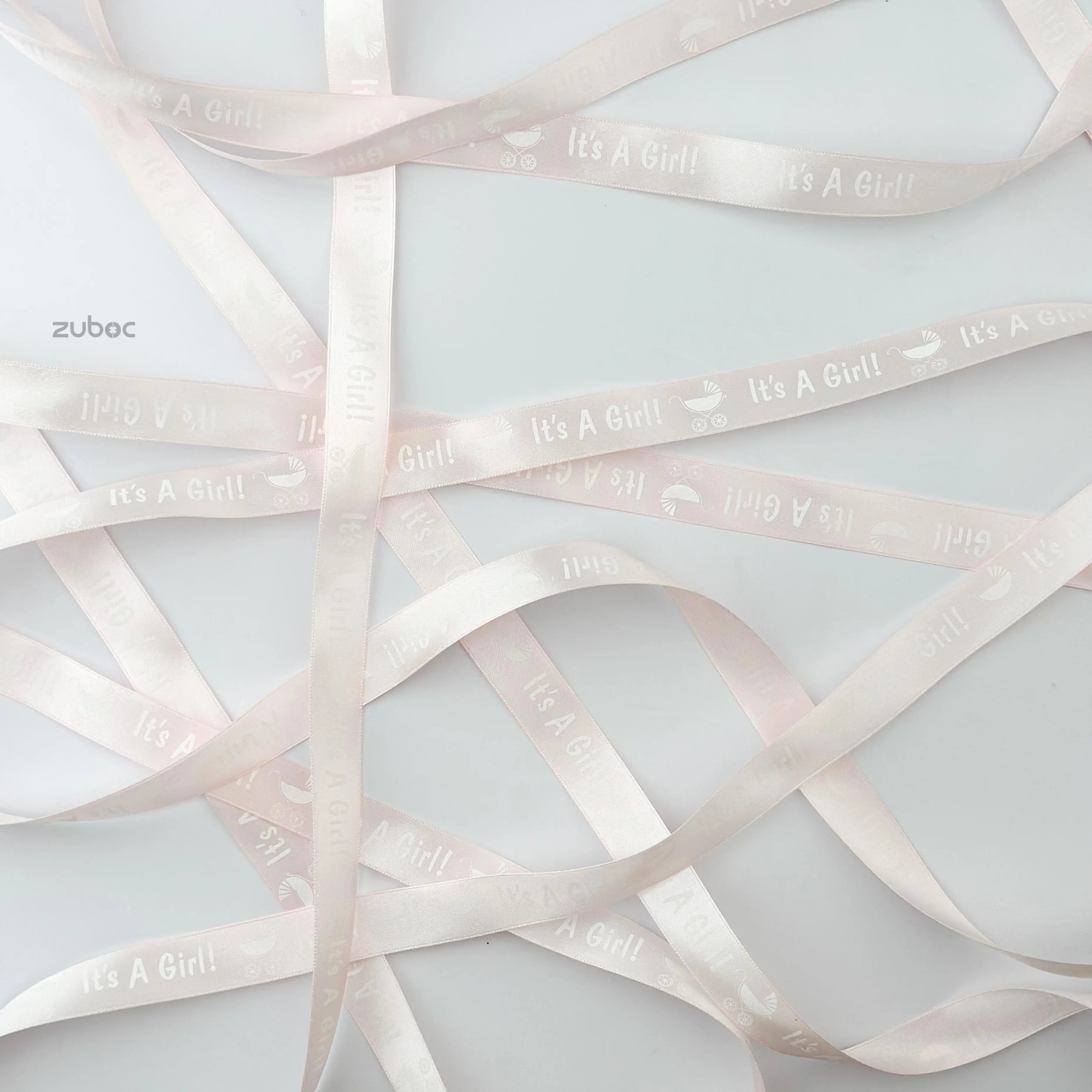 It's a Girl Satin Ribbon (45mtr)