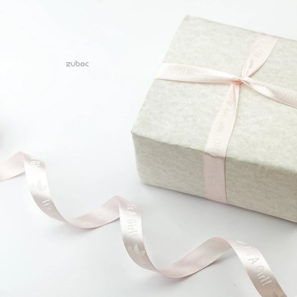 It's a Girl Satin Ribbon (45mtr)