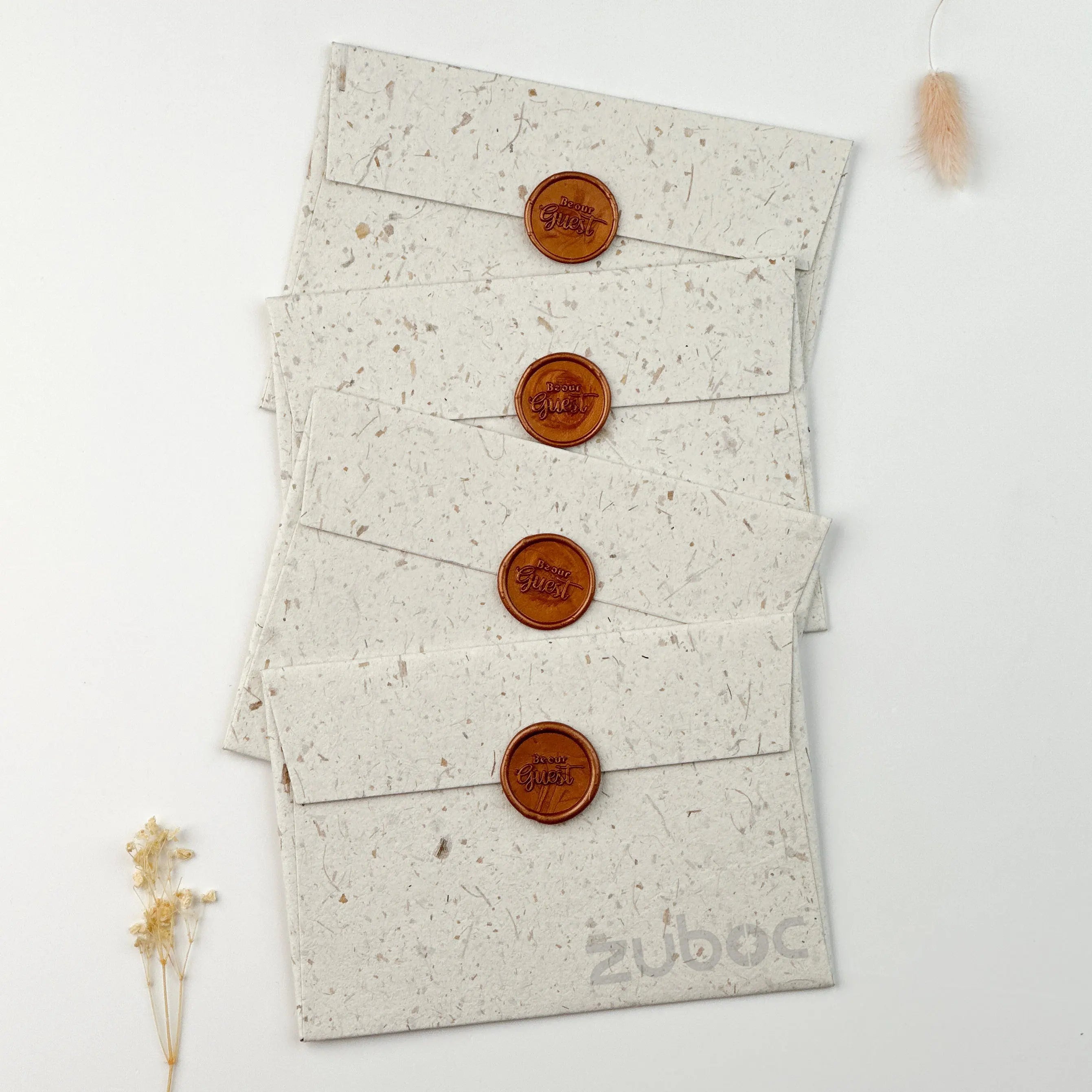 Ivory invite Envelope (Set of 5)