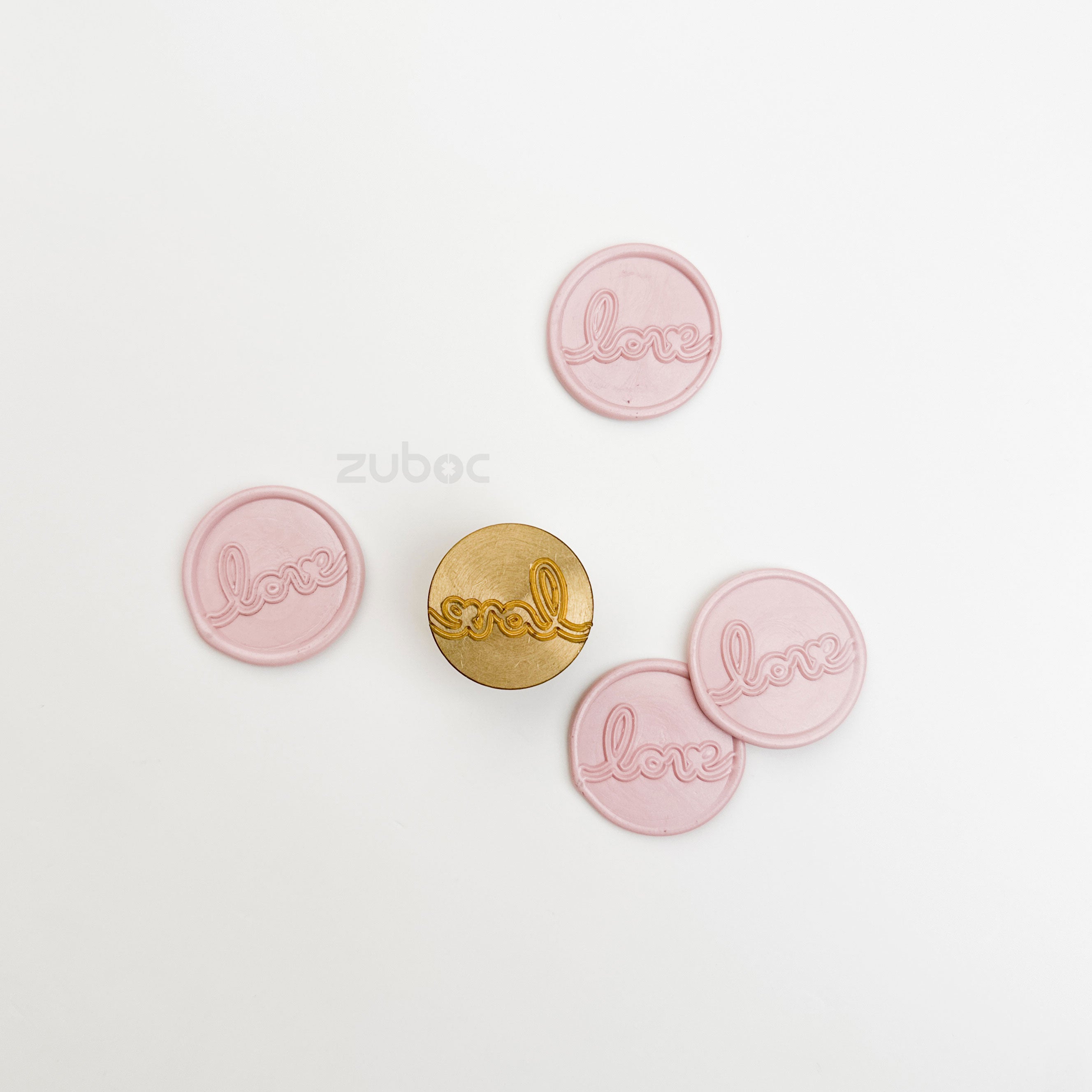 Love Wax Stamp with Wooden Handle