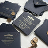 Luxury Gold Foil Set with Custom Wax Seal