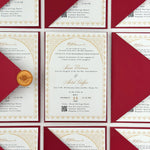 Love Arc Wedding Invitations
