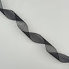 Organza Ribbon Midnight Black (18mtr)
