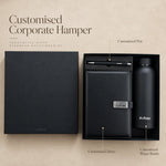 The Milestone Corporate Gift Box/Hamper - Customized Diary, Metal Pen & Bottle Combo