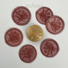 Mini Flower Wax Stamp Head Only