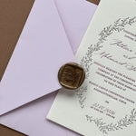 Monogram Embossed Luxury Set