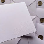 Monogram Embossed Luxury Set