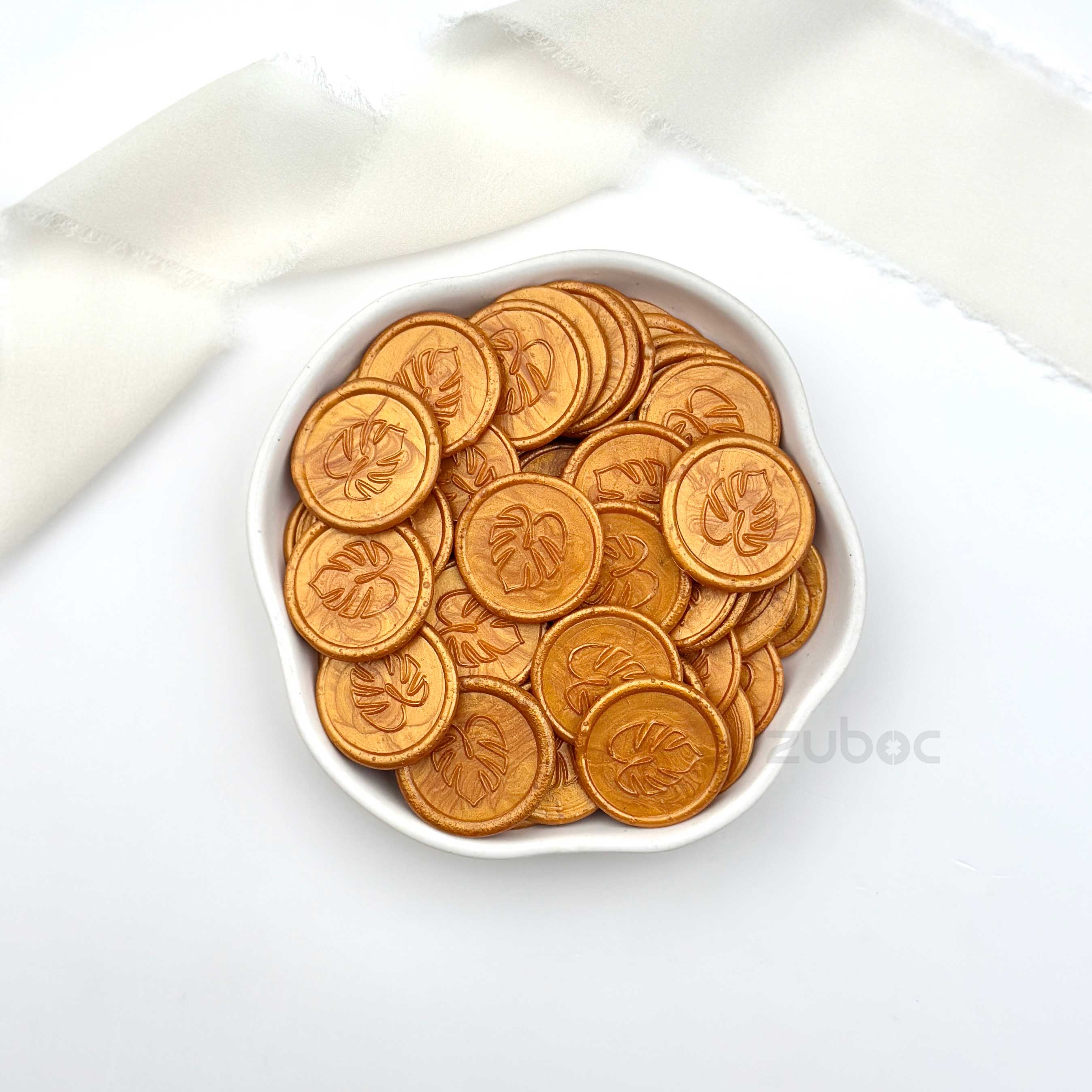 Monstera Wax Seal-1 ( Set Of 5)