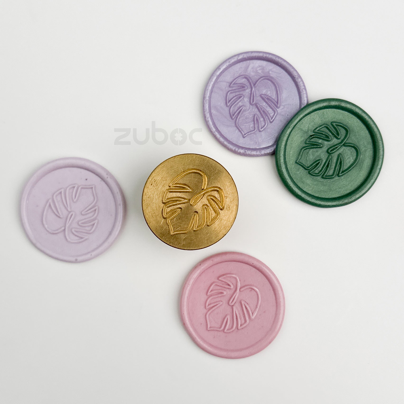 Monstera-1 Wax Stamp Head Only