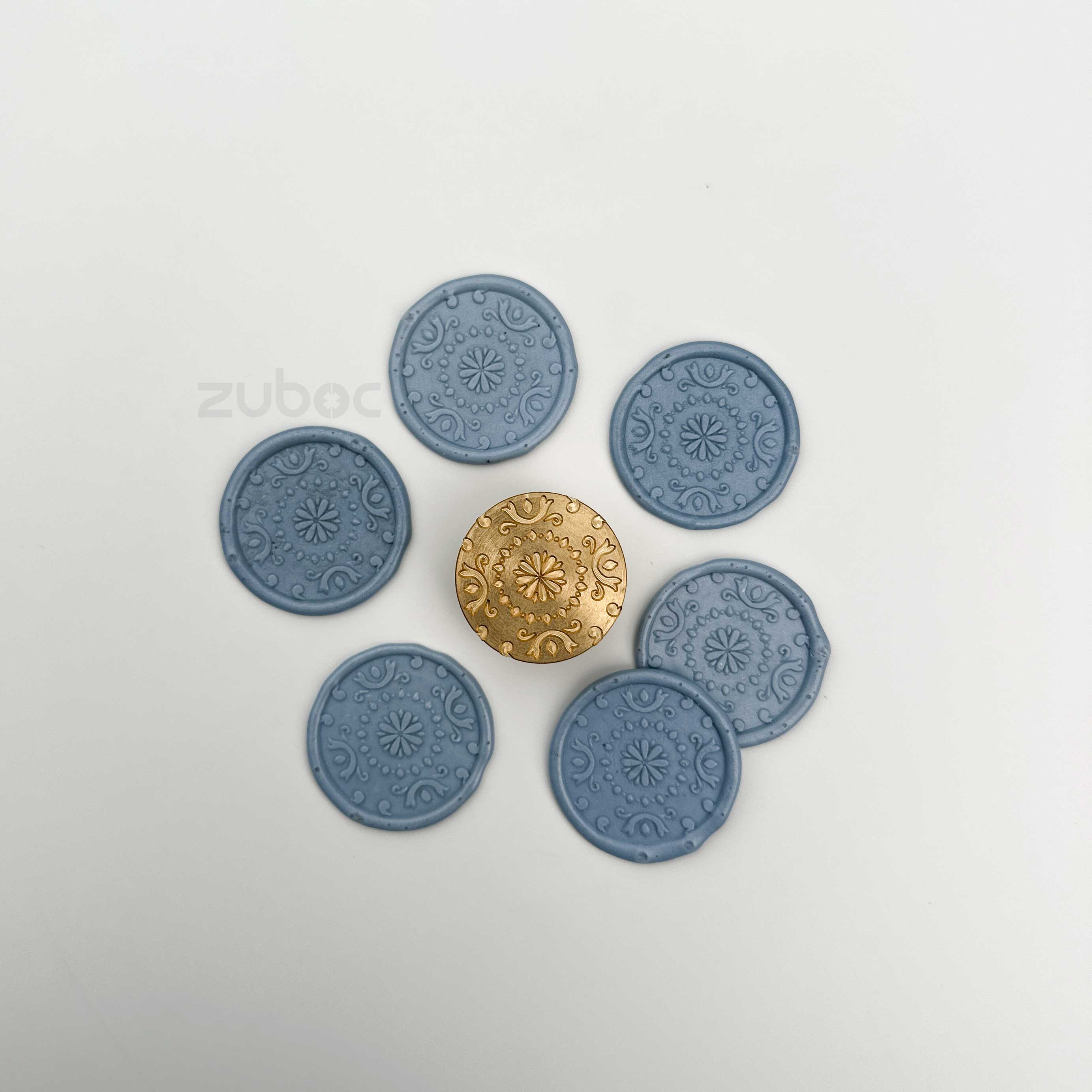 Moorish Wax Stamp with Wooden Handle