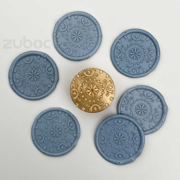 Moorish Wax Stamp with Wooden Handle
