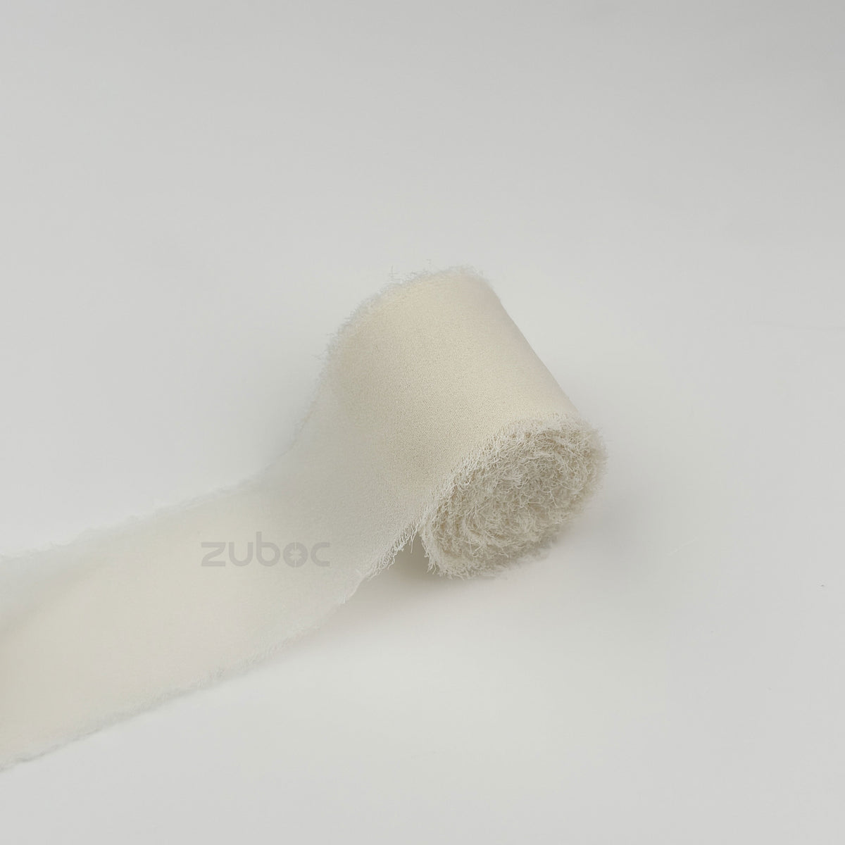 Georgette Cream White Ribbon (5mtr)