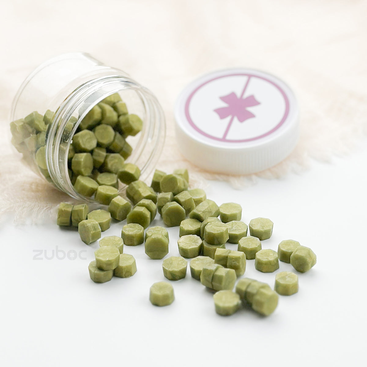 Olive Green Sealing Wax Beads 30g
