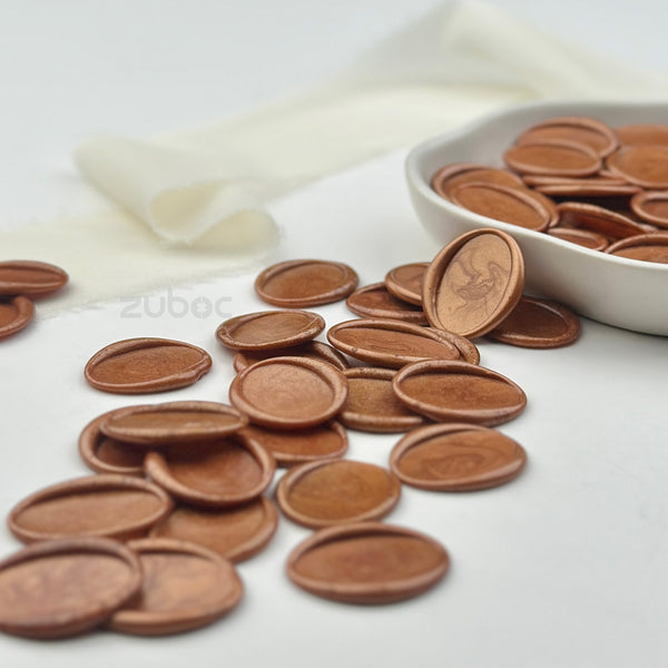 Oval Shape Wax Seal for Invitations (Set of 5)