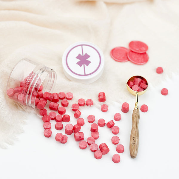 Peach Blush Sealing Wax Beads 30g