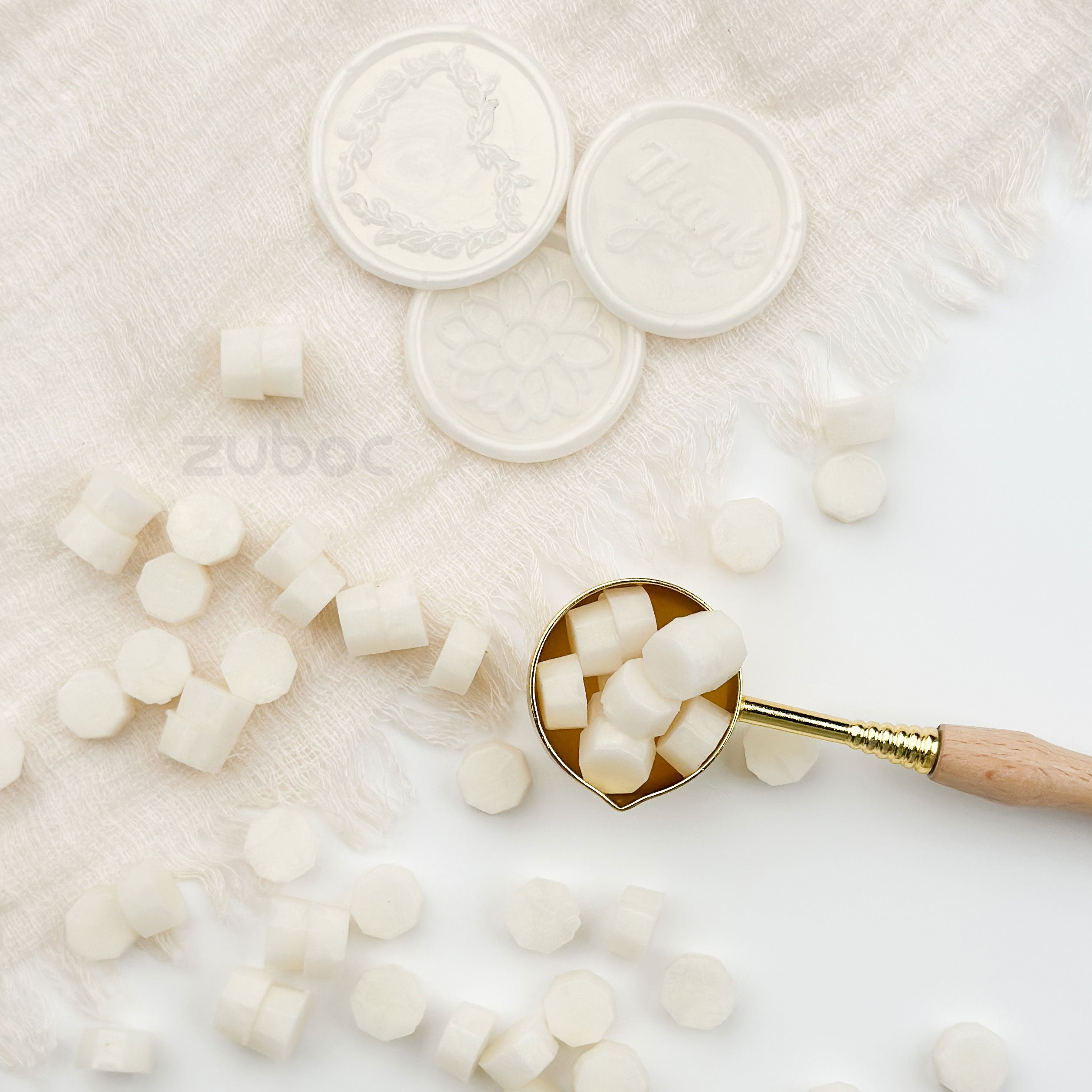 Pearl White Wax Beads - 30 Grams