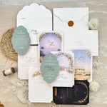 Blooming Arch Elegance Wedding Invitation suits
