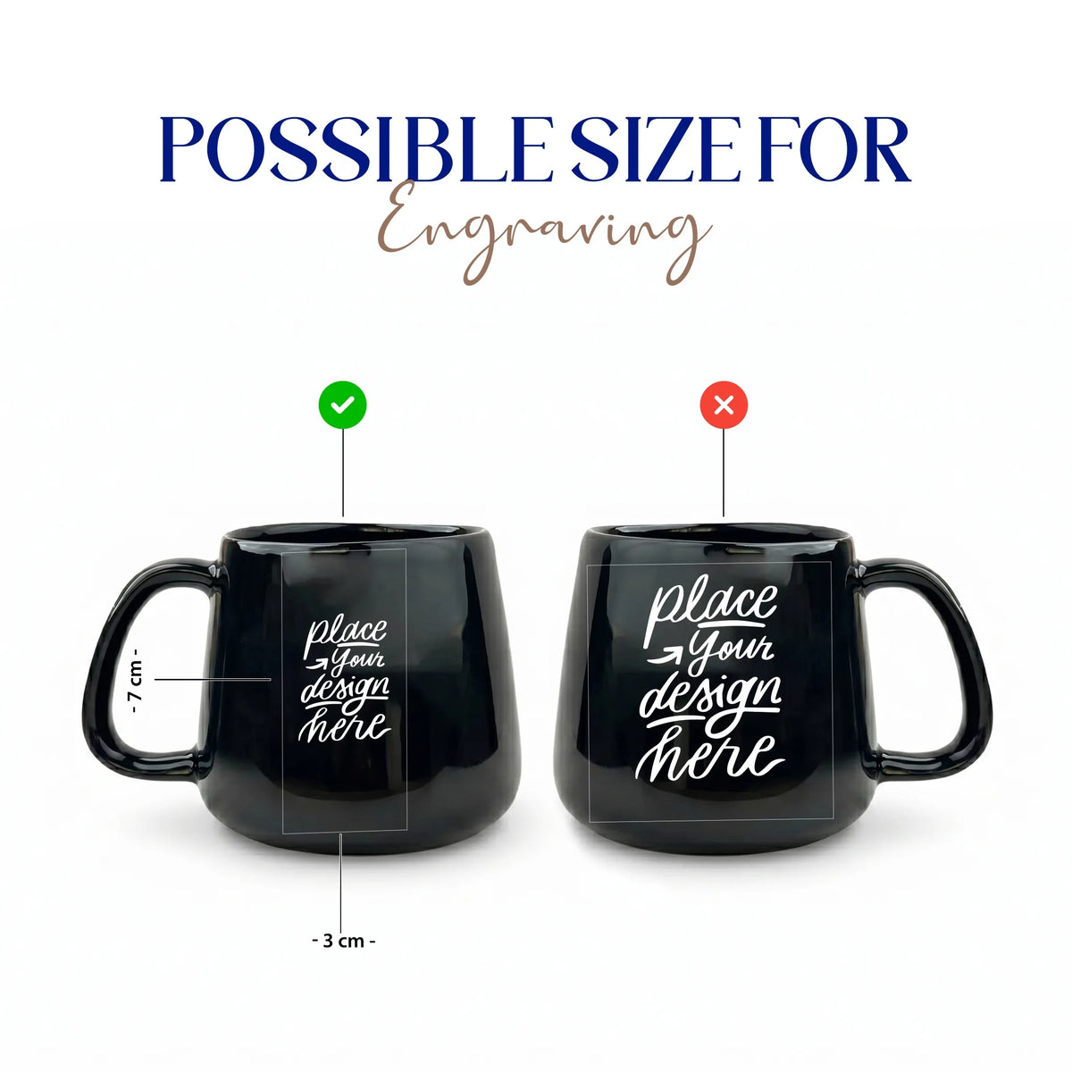 Personalised Ceramic Coffee Mug With Custom Name for Corporates