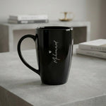 Personalized Stylish Tall Mug / For Gifting -Black