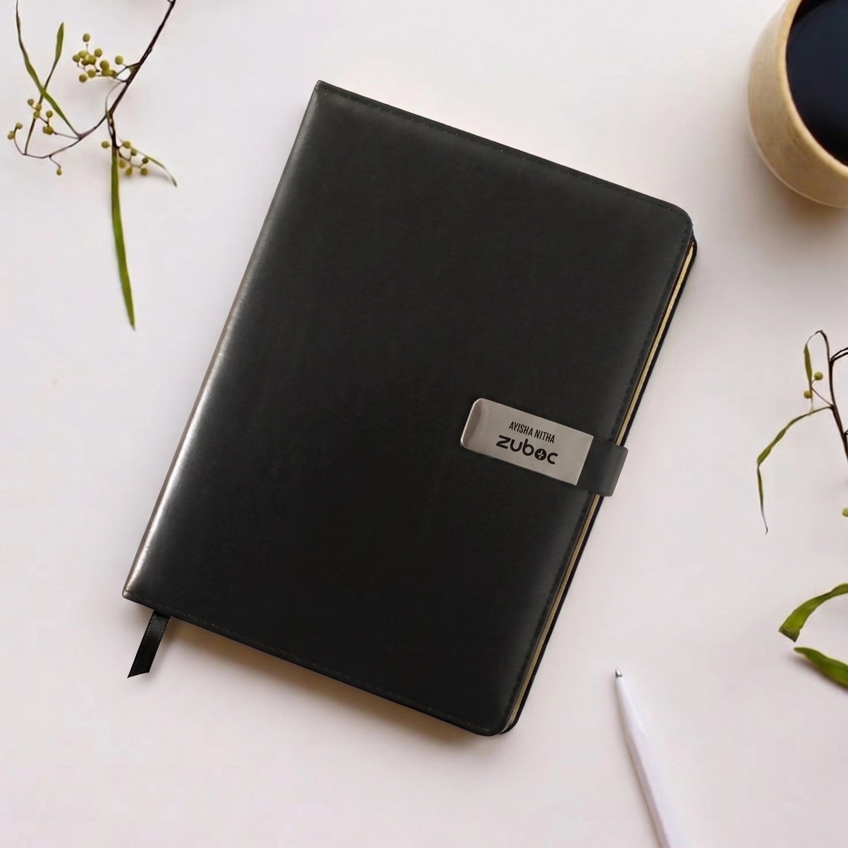 Customized premium office diary for corporate gifting