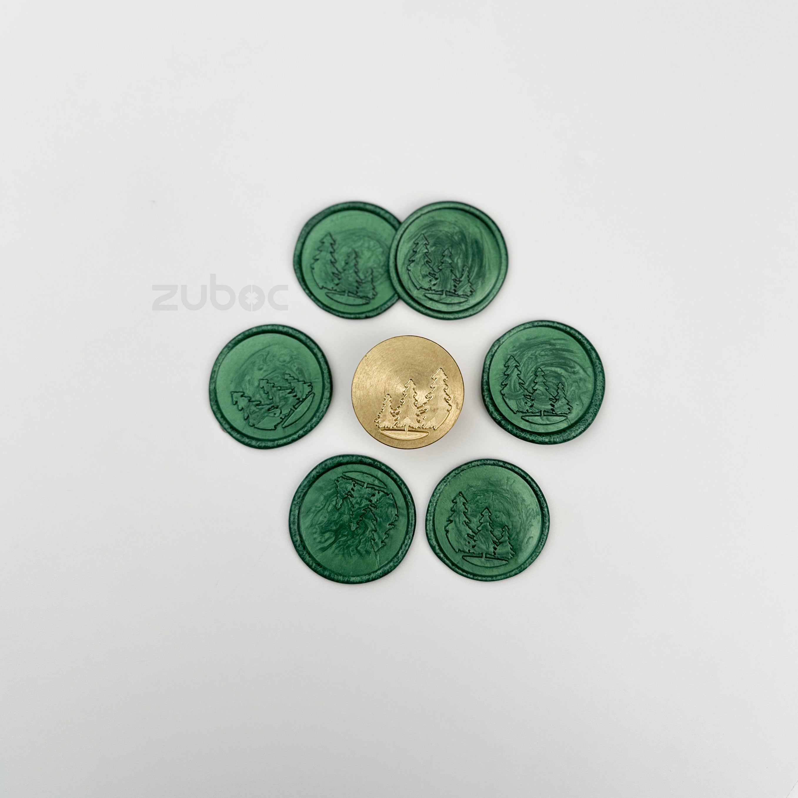 Pine Tree Wax Stamp Head Only