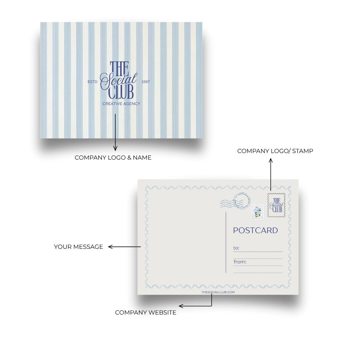 Customized Postal Card - 1 (Set of 50)