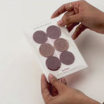 Botanica Wax Seals Stickers for Invitations (Set of 9)