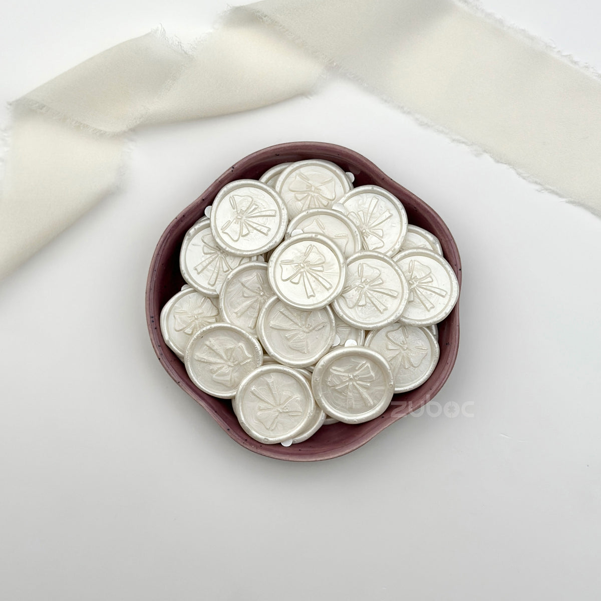 Ribbon Wax Seal for Invitations (Set of 5)