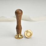 Ring Wax Stamp with Wooden Handle