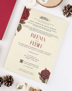 Vintage Romantic Wedding Invitations