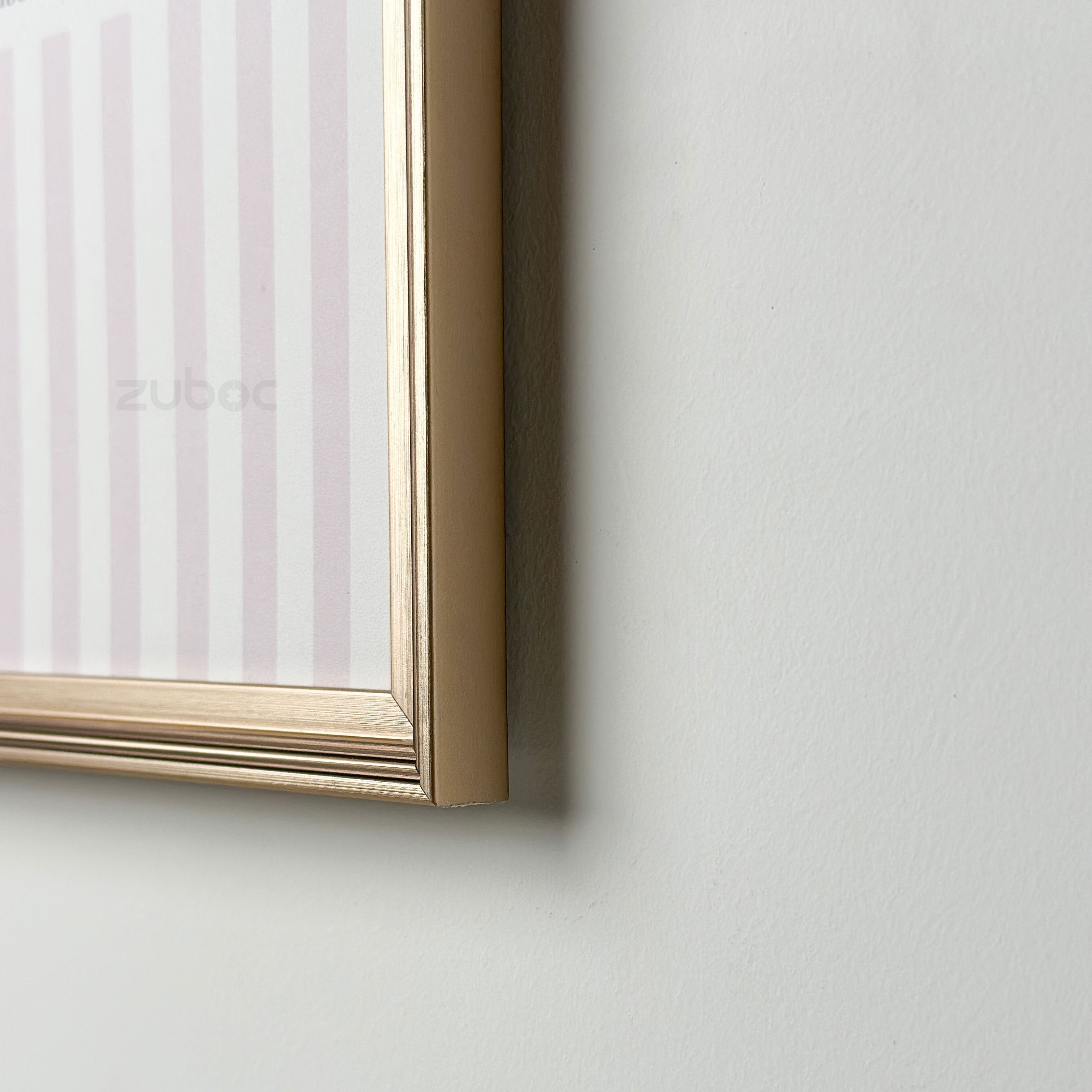 A4 rose gold certificate frame with sleek finish, perfect for professional certificates and achievements-2