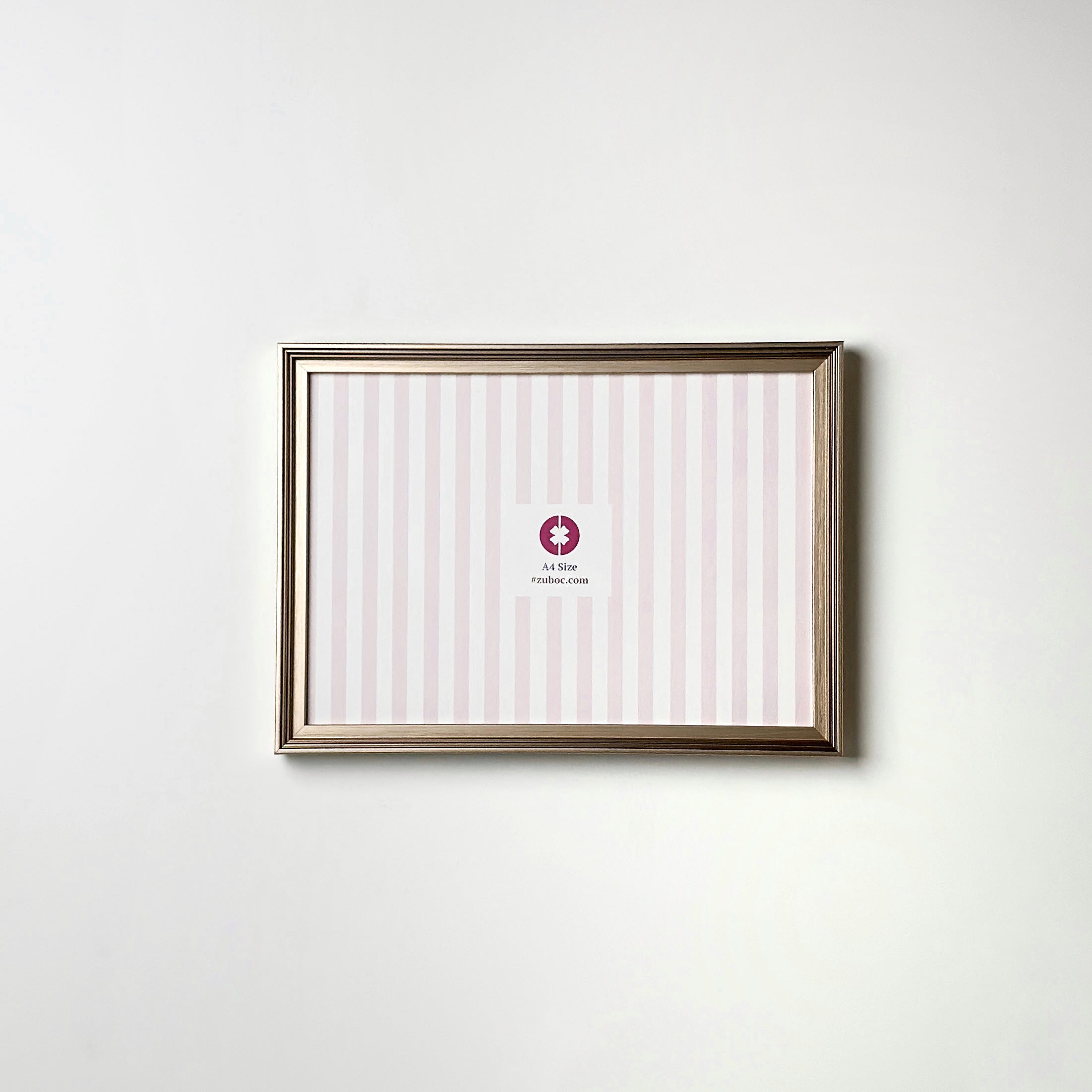 A4 rose gold certificate frame with sleek finish, perfect for professional certificates and achievements-4