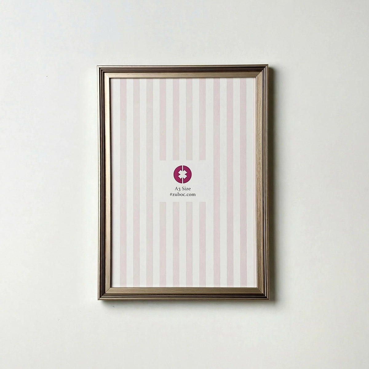 Rose Gold Metallic Photo Frame (A3)
