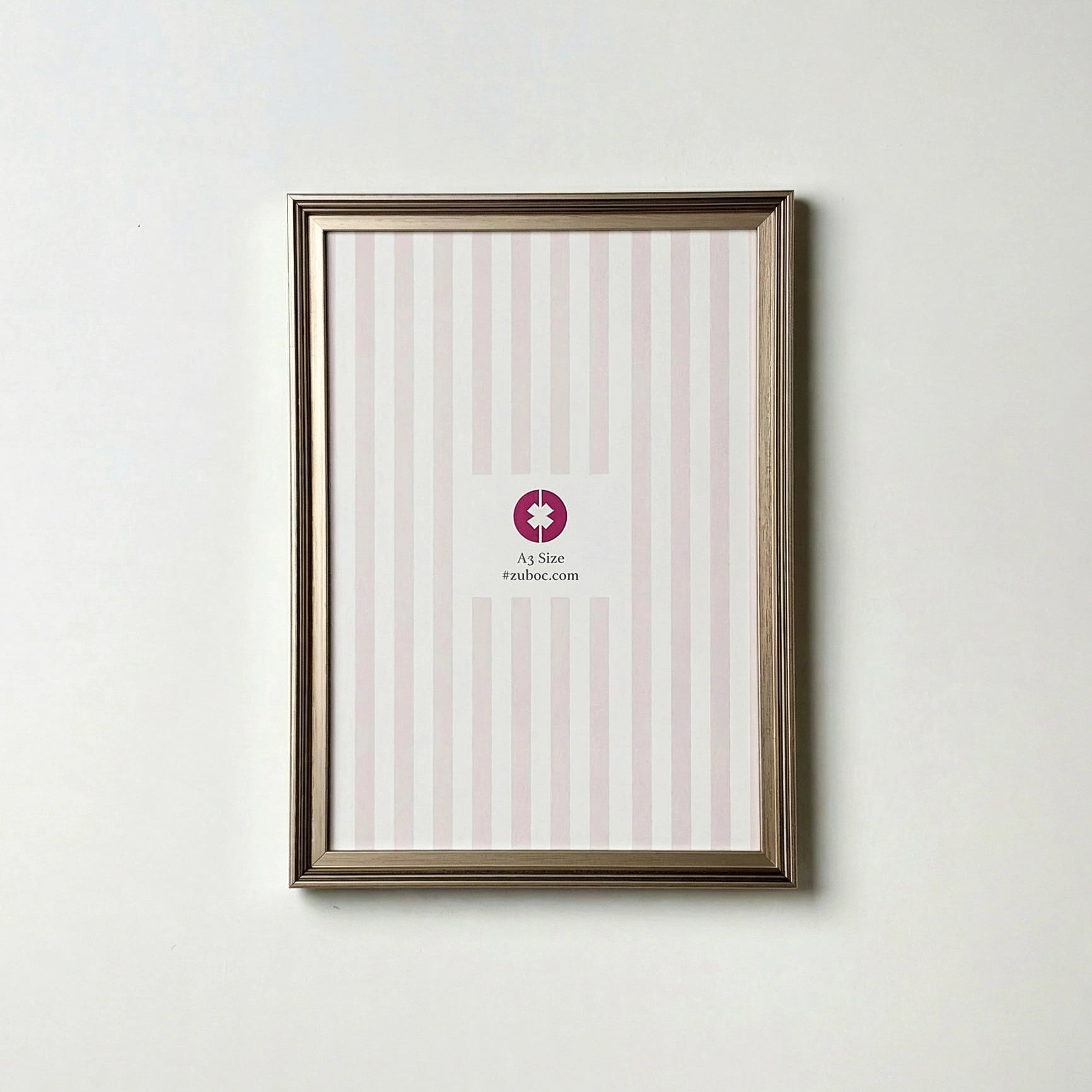 Rose Gold Metallic Photo Frame (A3)