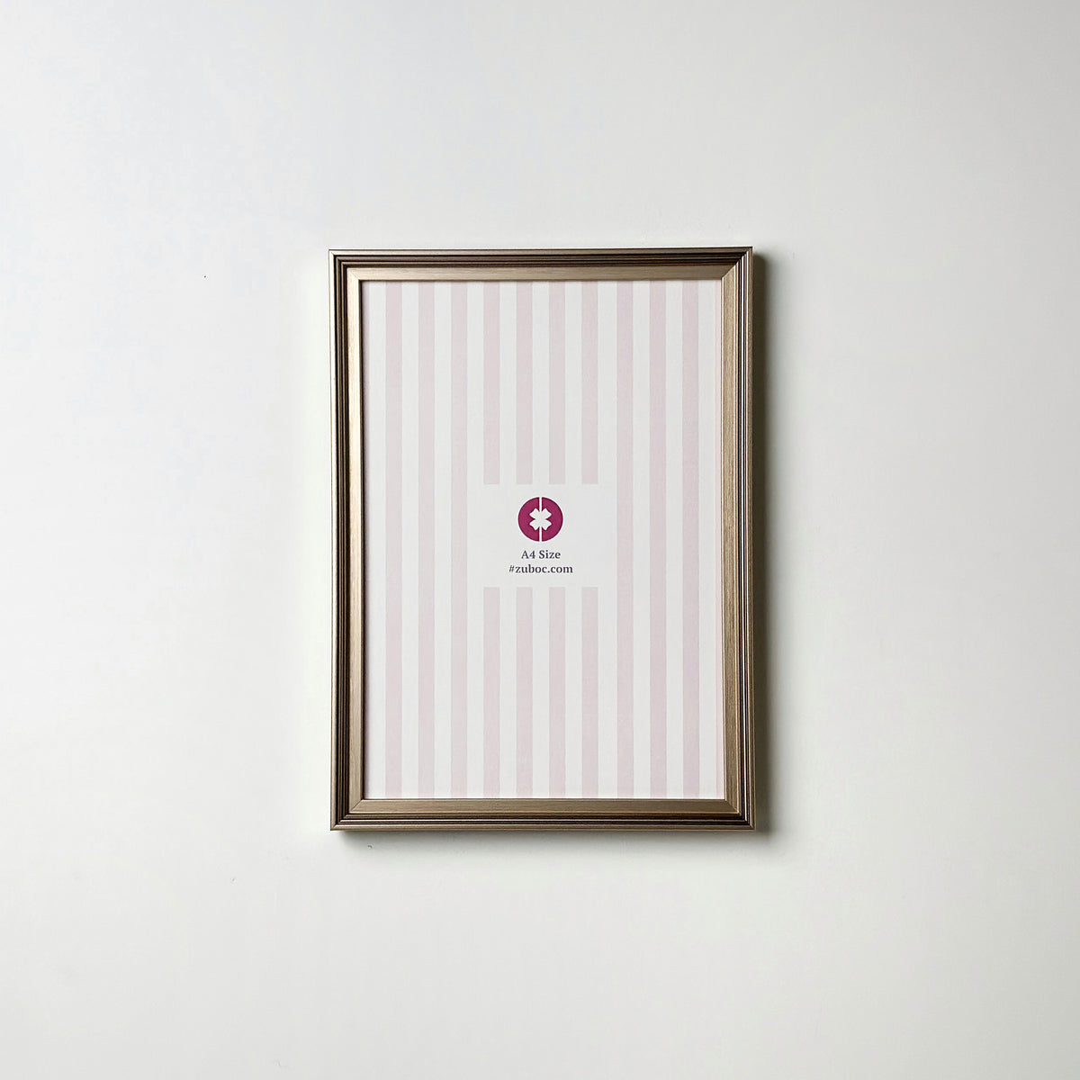 Rose Gold Metallic Photo Frame (A4)