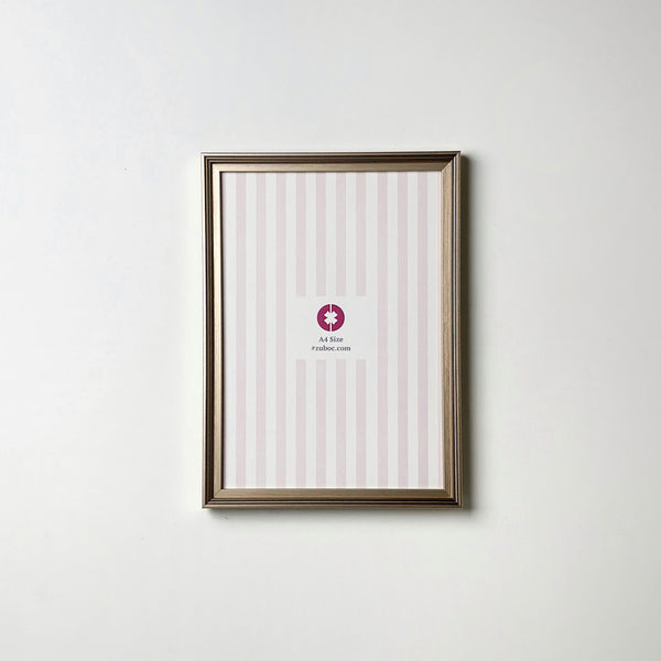 Rose Gold Metallic Photo Frame (A4)