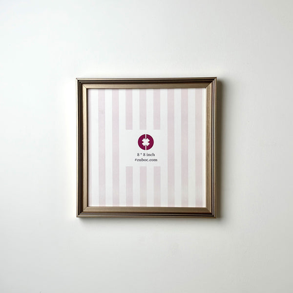 Rose Gold Metallic Photo Frame (8*8”)