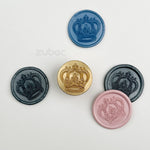 Royal Crown Wax Stamp with Wooden Handle