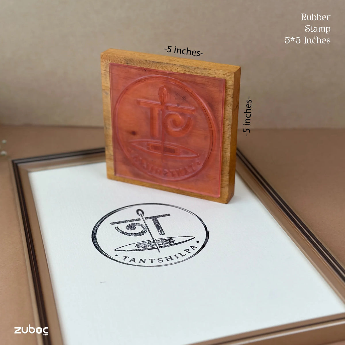 Custom Rubber Ink Stamp