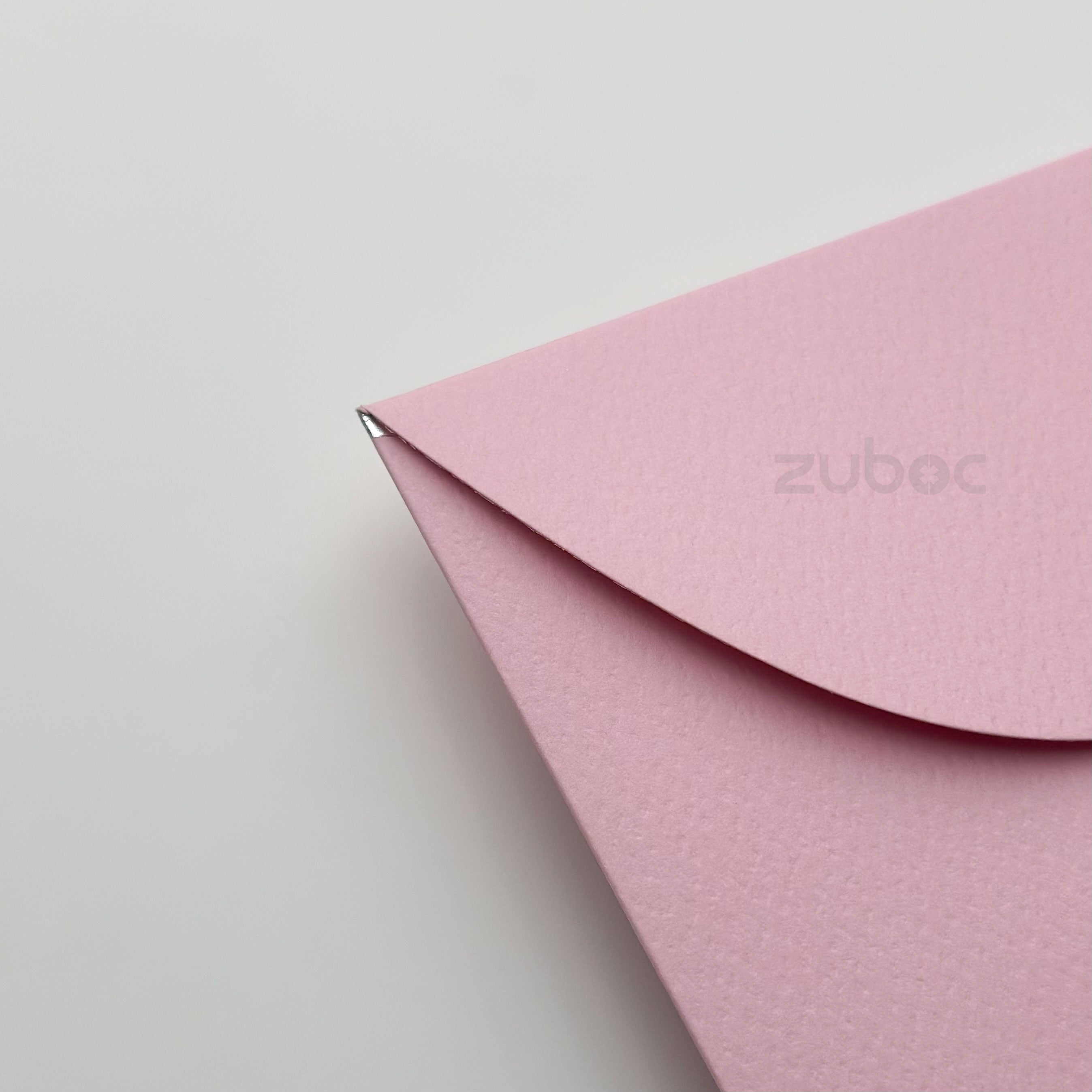 Semi Circle Envelope With Foil (line) ( Set of 5)