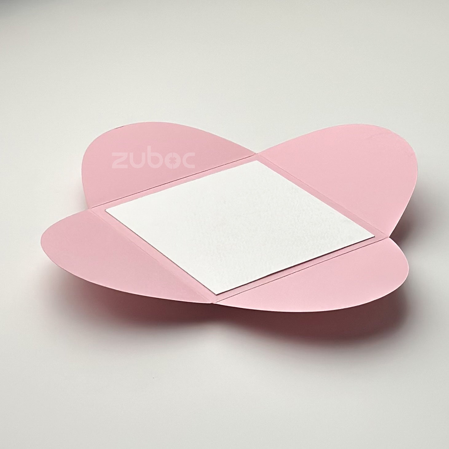 Semi Circle Envelope With Foil Bow (set of 5)