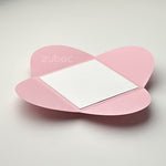 Semi Circle Envelope With Foil Bow (set of 5)