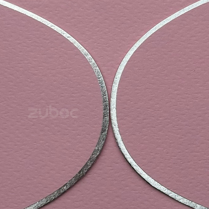 Semi Circle Envelope With Foil (line) ( Set of 5)
