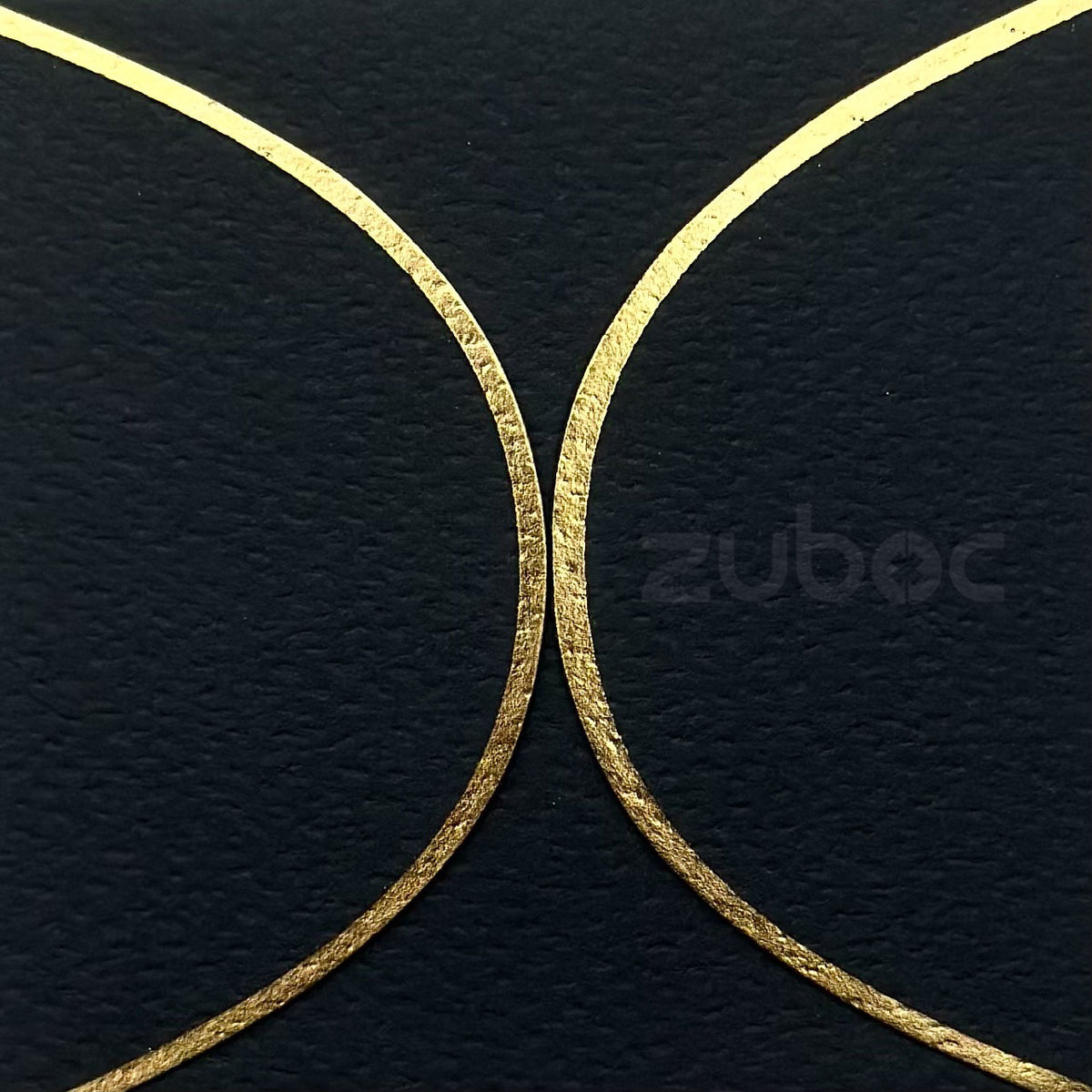 Semi Circle Envelope With Foil (line) ( Set of 5)