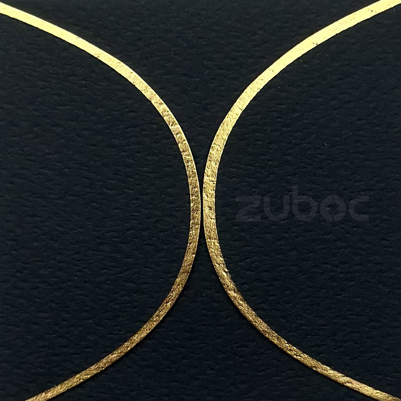 Semi Circle Envelope With Foil (line) ( Set of 5)